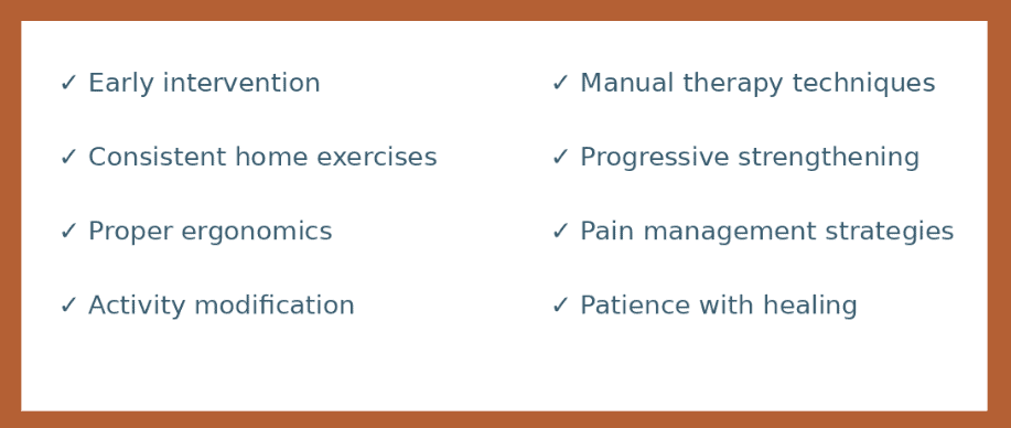 Elbow Pain Physical Therapy Recovery Keys to Success