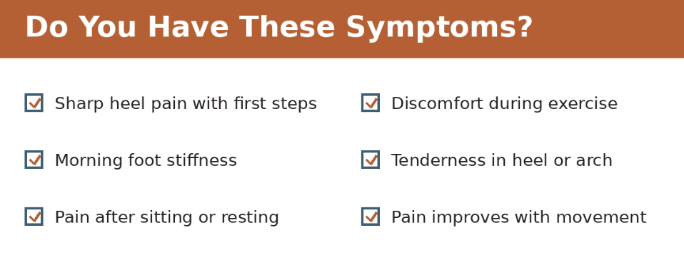 plantar fasciitis symptoms